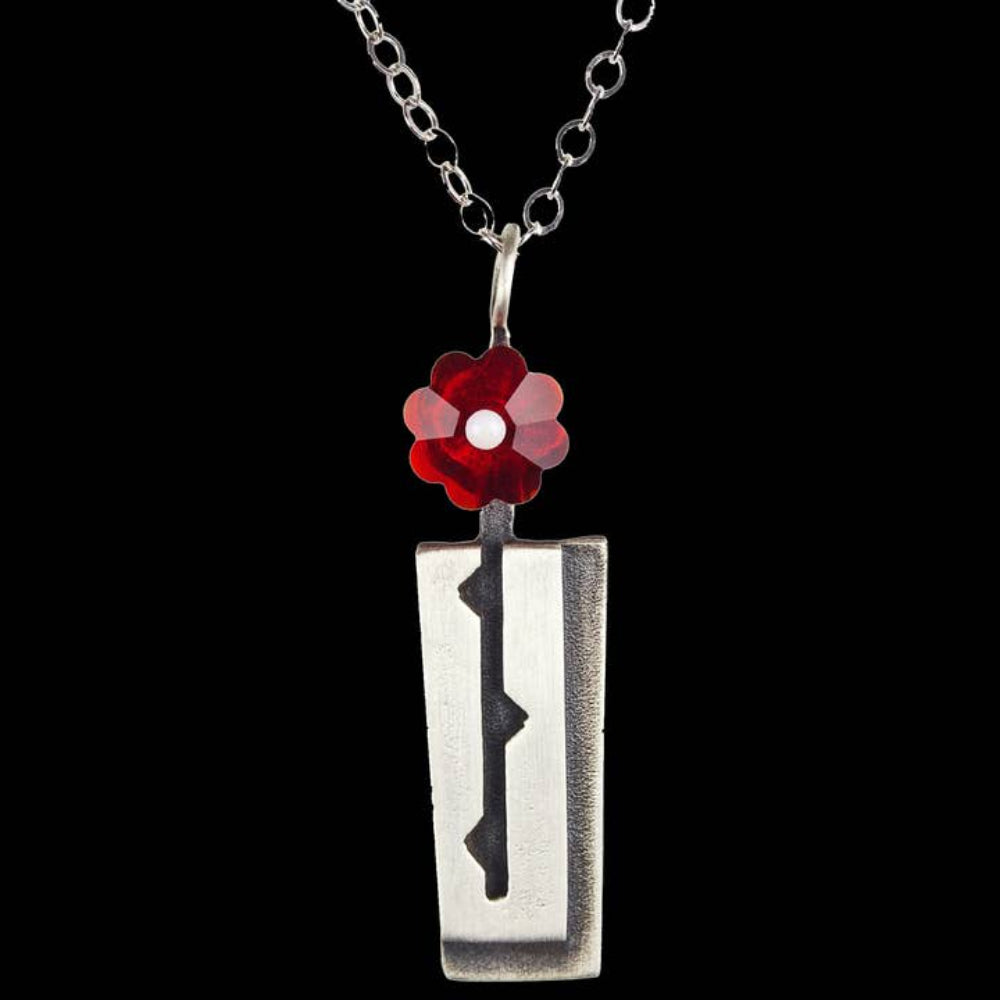 Rosebud Necklace by Faire 