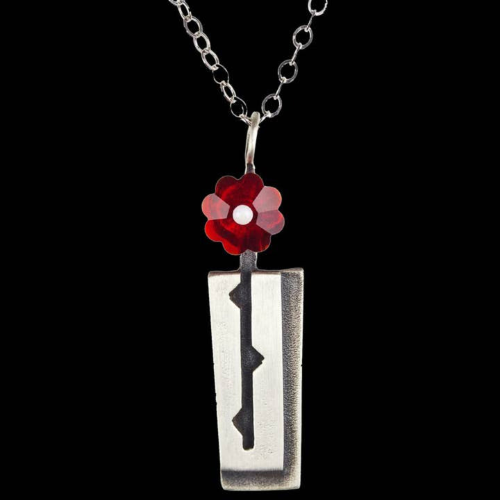 Rosebud Necklace by Faire 