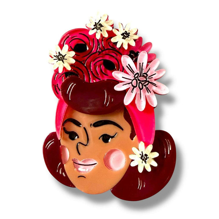 Rosita Brooch by Marla VonDuta x Lipstick & Chrome – view 2