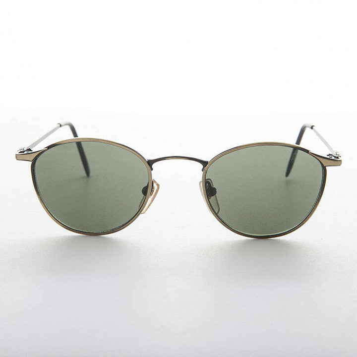Round Metal Polo Schoolboy Classic Vintage Sunglass - Rory