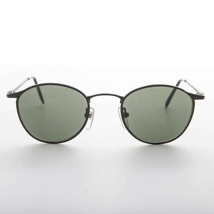 Round Metal Polo Schoolboy Classic Vintage Sunglass - Rory