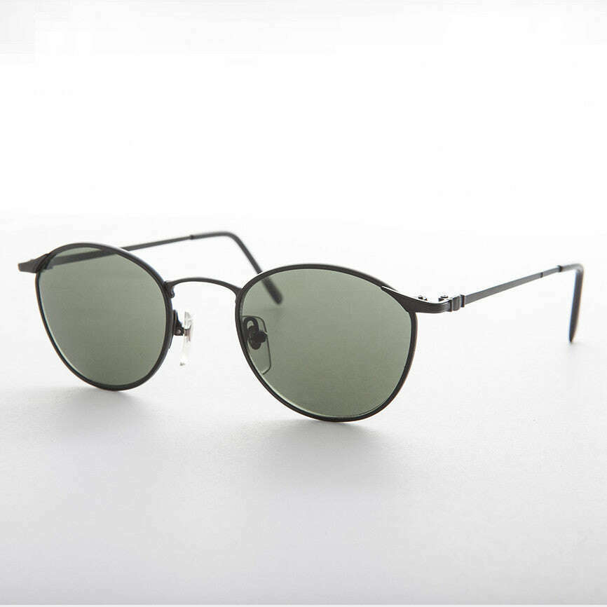 Round Metal Polo Schoolboy Classic Vintage Sunglass - Rory