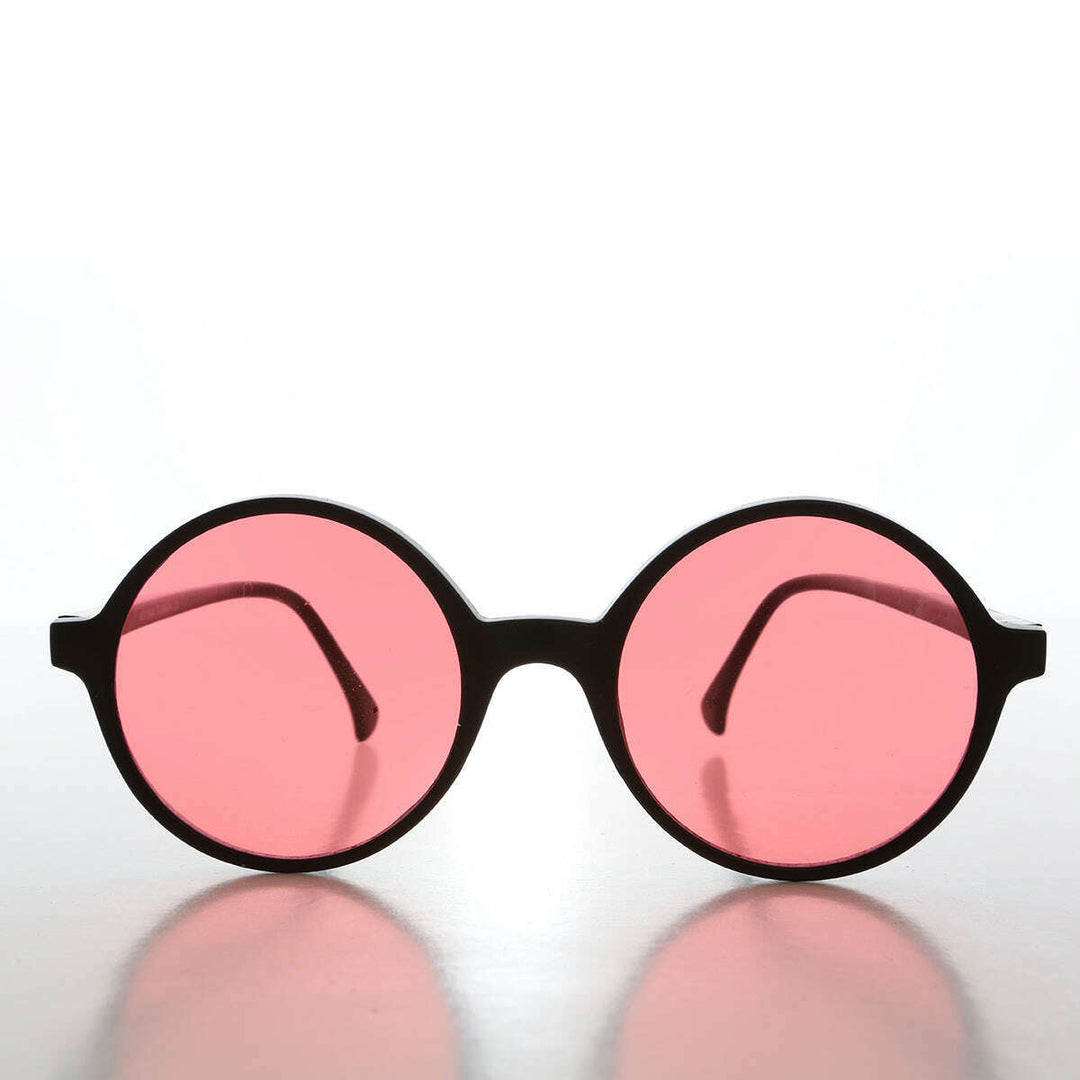 Round Sunglasses with Tinted Lenses - Viva