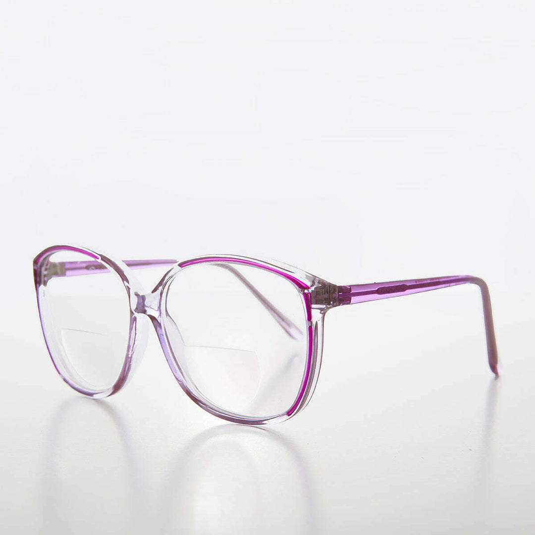 Rounded Secretary Bifocal Reading Glasses - Sarah