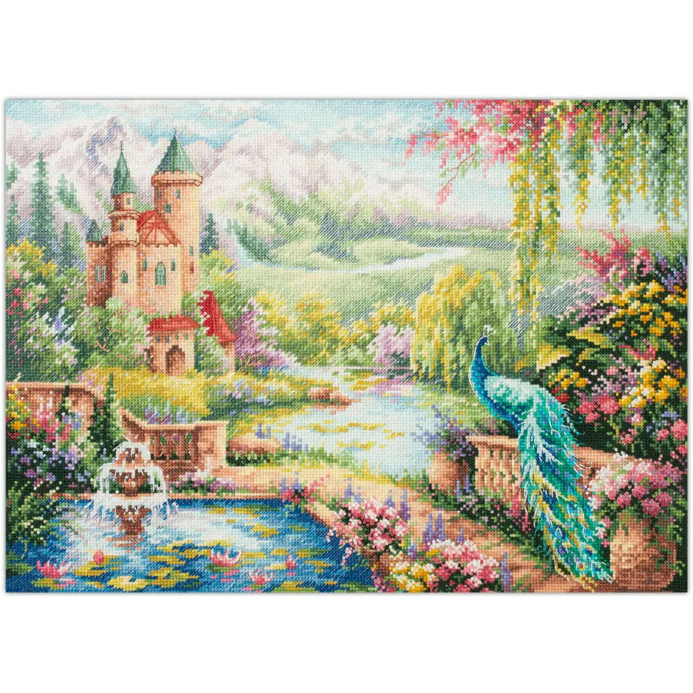 Royal Garden 550-763 Counted Cross-Stitch Kit