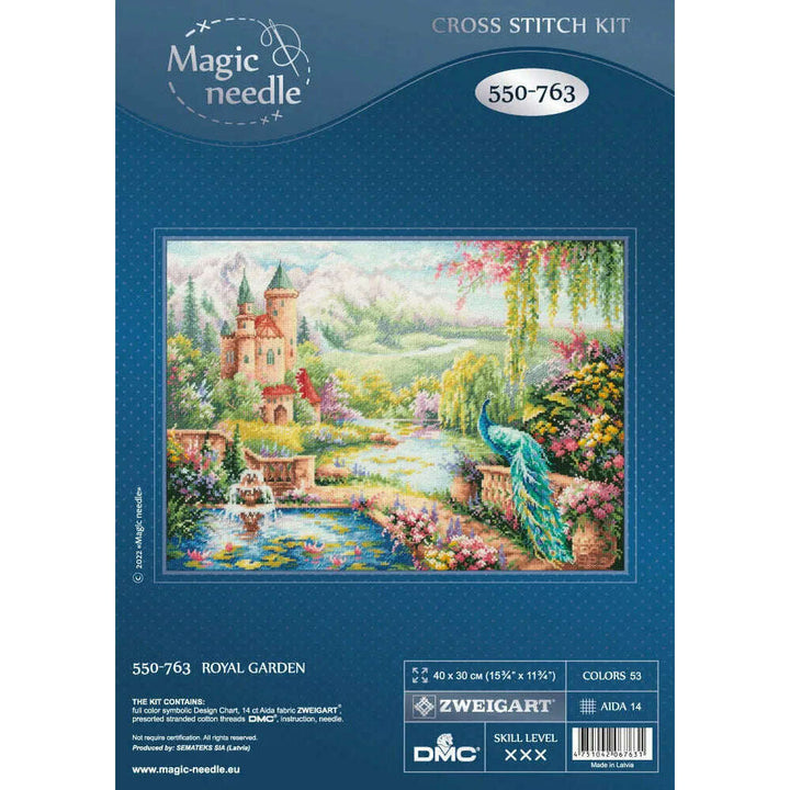 Royal Garden 550-763 Counted Cross-Stitch Kit