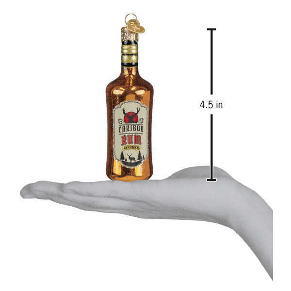 Rum Bottle Ornament