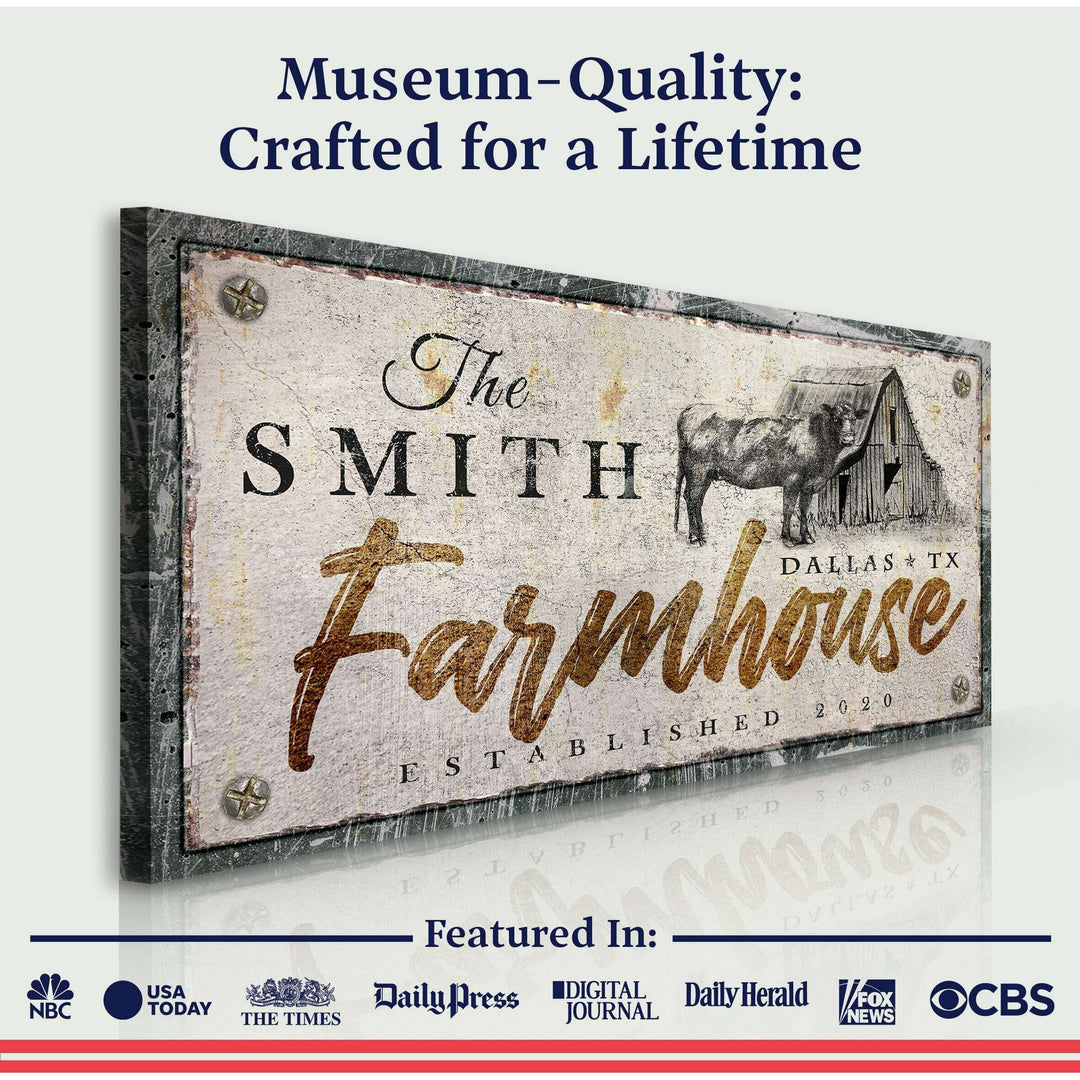 Rustic Farmhouse Sign V