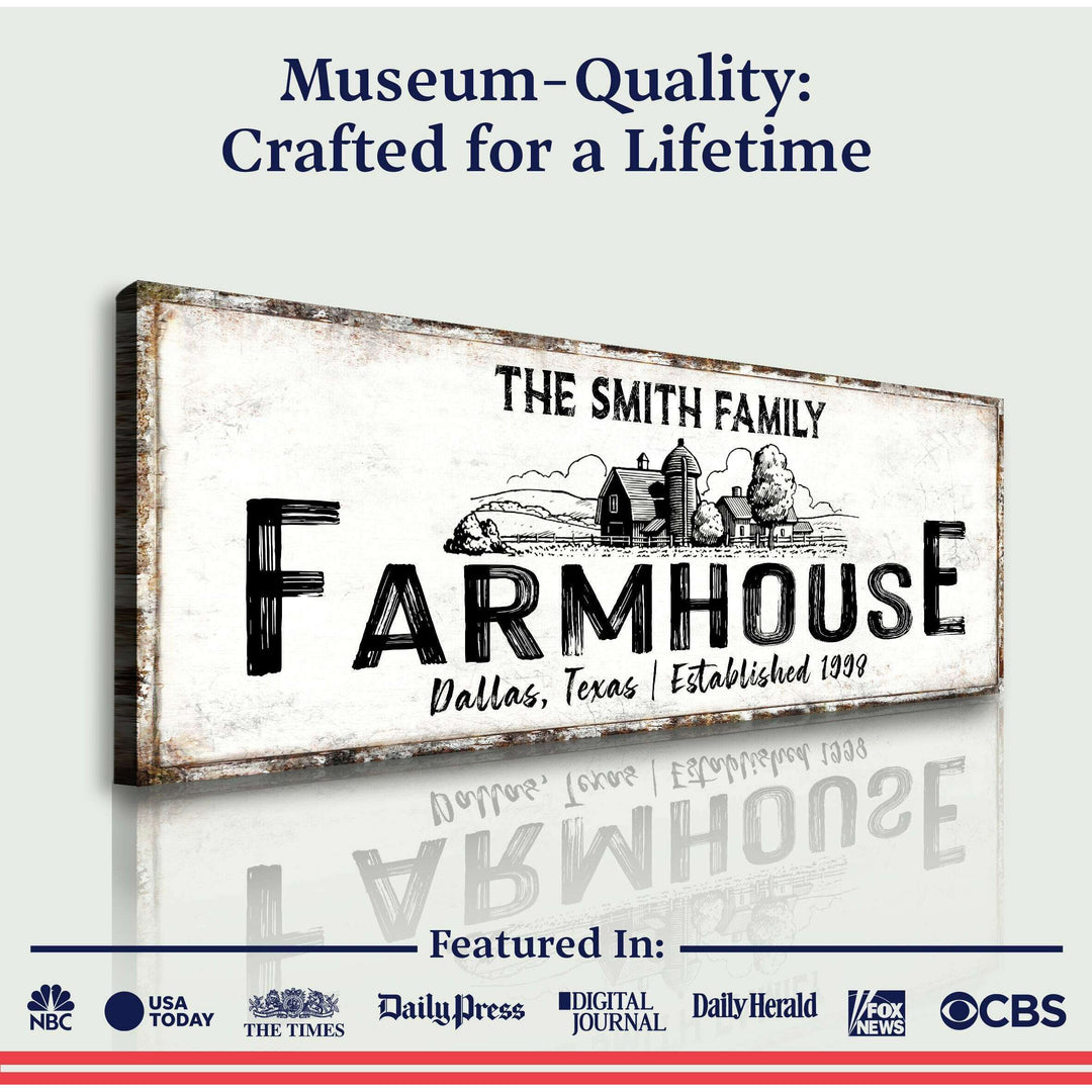 Rustic Farmhouse Sign XIII