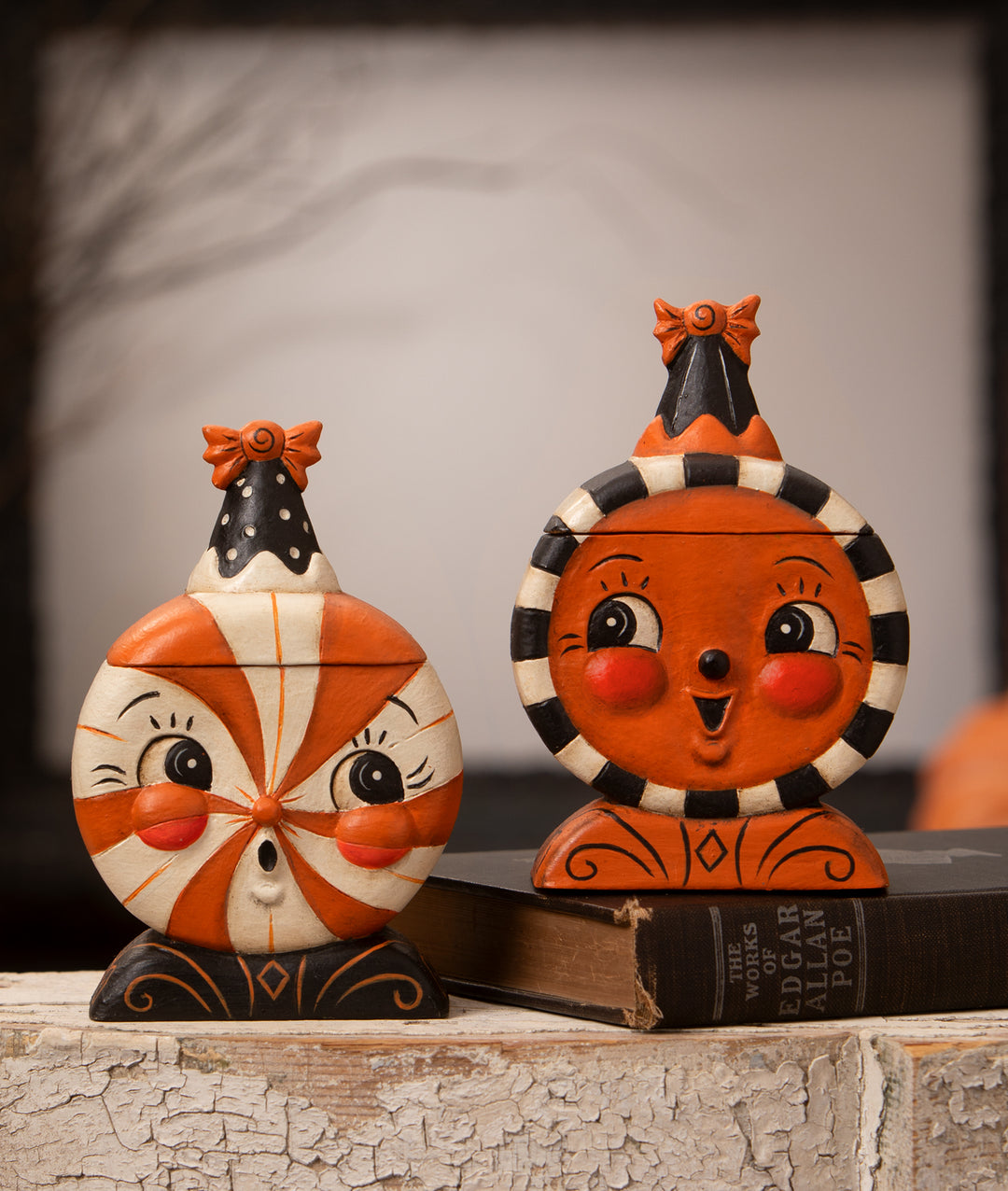 Spooky Laughing Treat Box by Bethany Lowe Designs, image 4