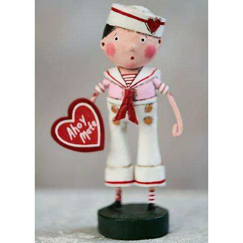 Sailor Valentine Valentine's Day Figurine by Lori Mitchell – view 3