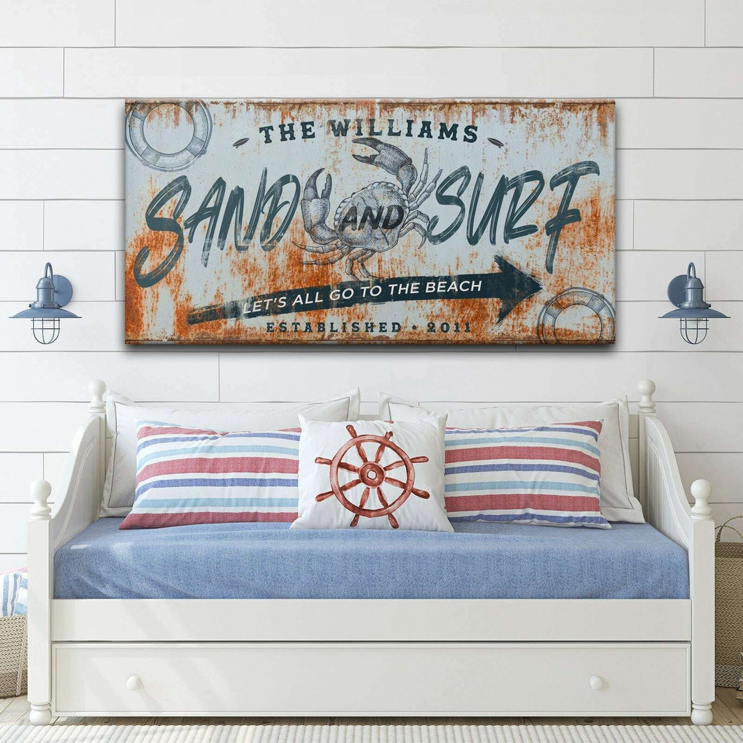Sand And Surf Sign V