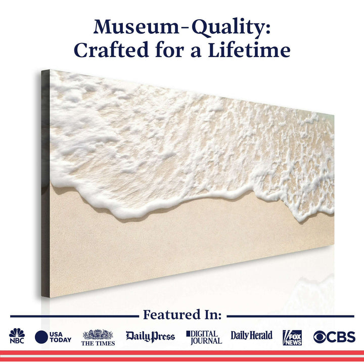 Sandy Waves Wall Art II