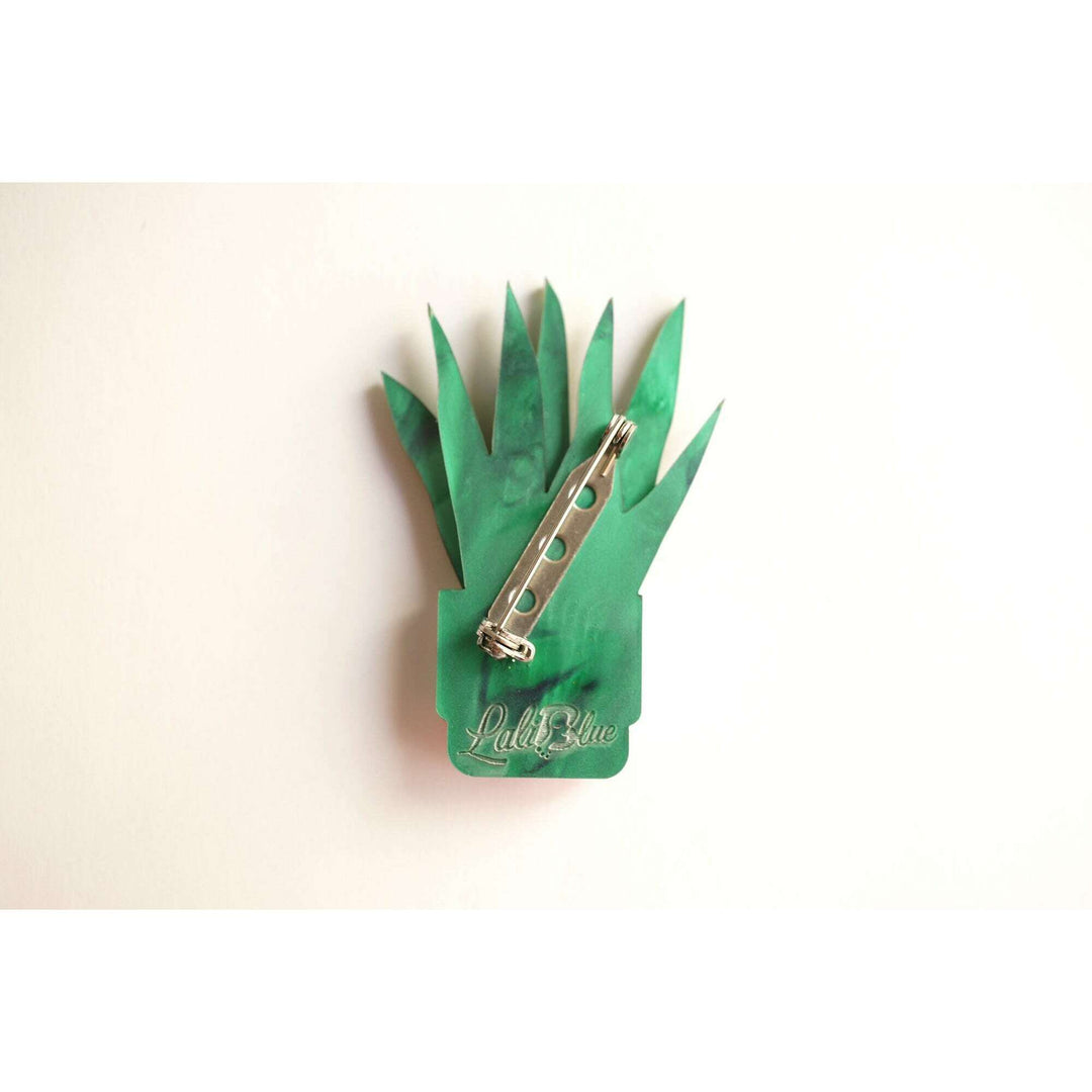 Sansevieria Potted Plant Brooch – view 6