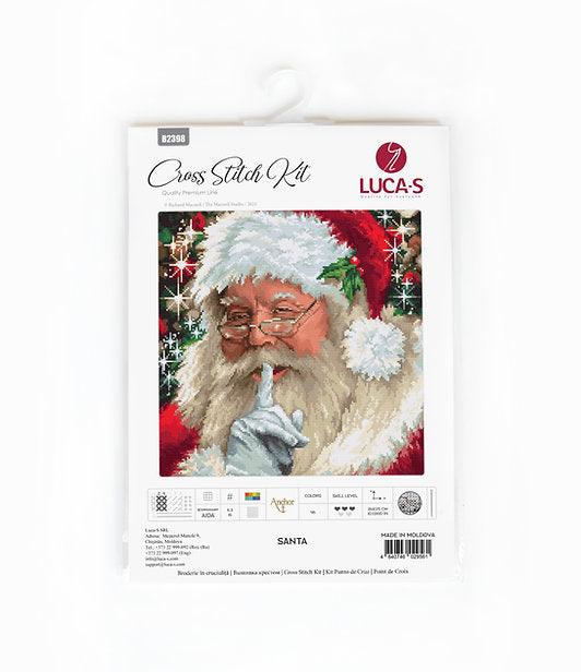 Santa  B2398L Counted Cross-Stitch Kit