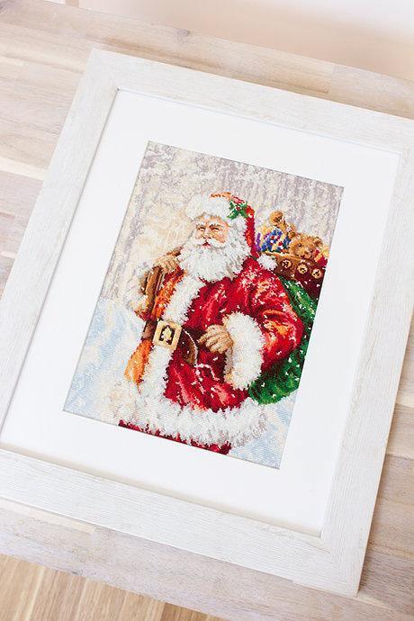 Santa Claus  B575L Counted Cross-Stitch Kit