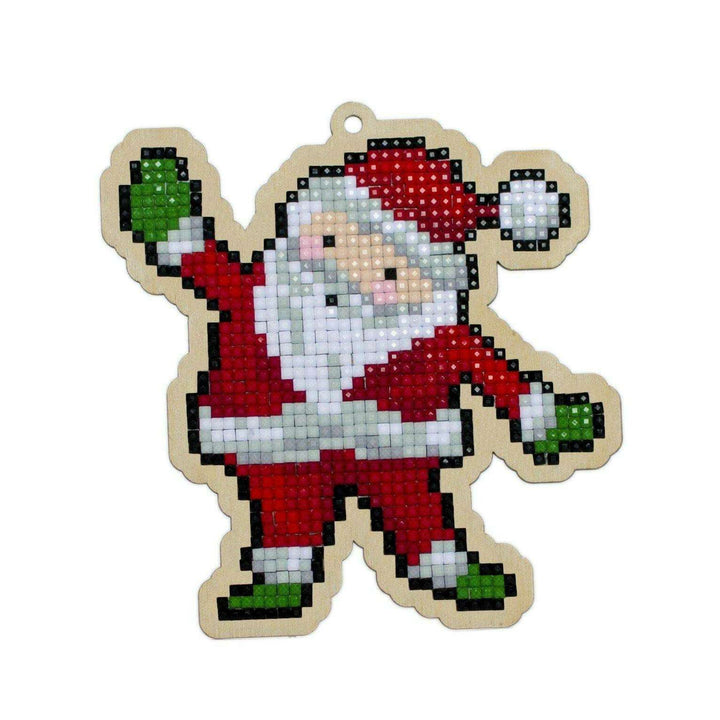 Santa Claus CSW309 Diamond Painting on Plywood Kit