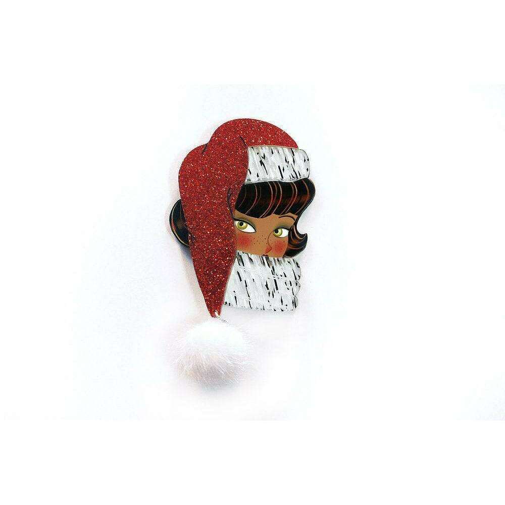 Santa Claus Hazel Brooch by Laliblue - Quirks!