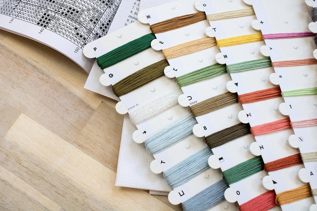 Santa's Express B2397L Counted Cross-Stitch Kit