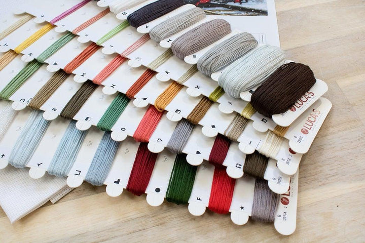 Santa's Express B2397L Counted Cross-Stitch Kit