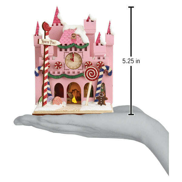 Santa's Magic Castle Ornament