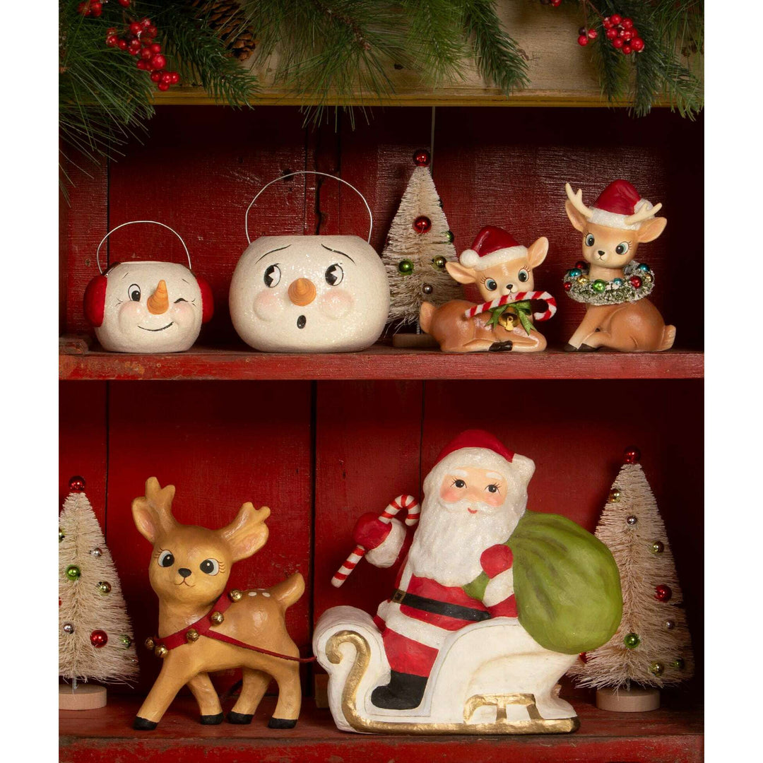 Santa's Reindeer and Sleigh by Bethany Lowe Designs, image 7