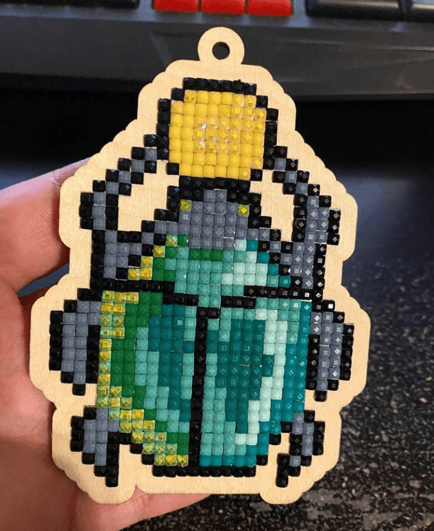 Scarabaeus CSw187 Diamond Painting on Plywood Kit