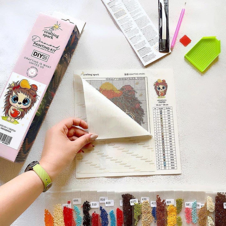 Sea Collage Cs2801 15.75x15.75 inches Crafting Spark Diamond Painting Kit