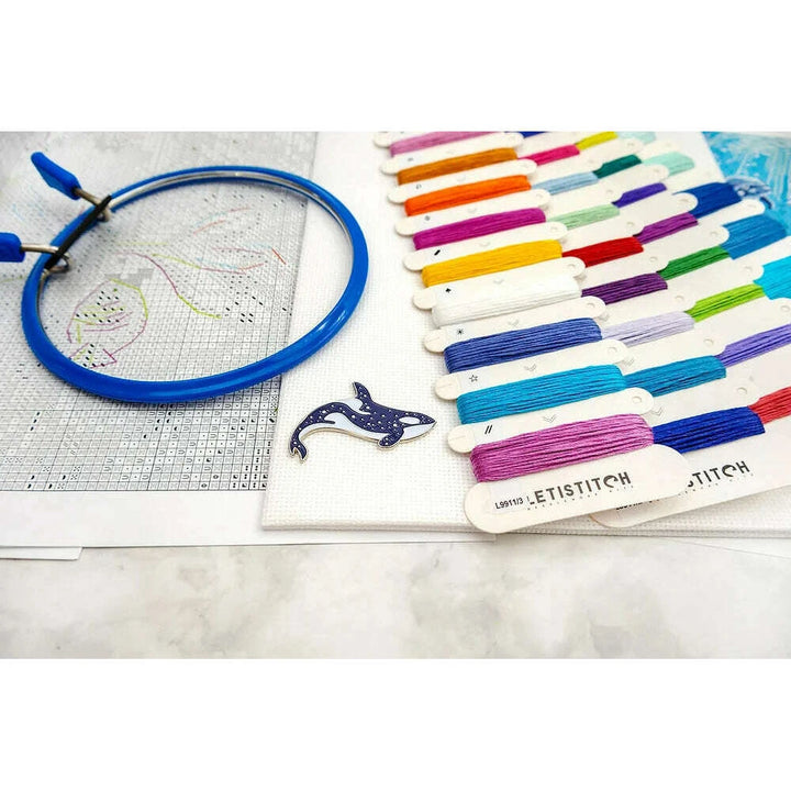 Sea Life L9911 Counted Cross Stitch Kit
