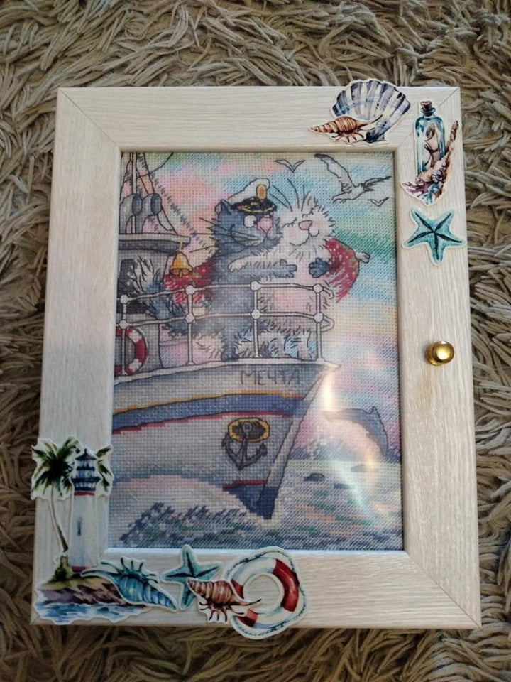 Sea of Love SNV-686 Counted Cross Stitch Kit