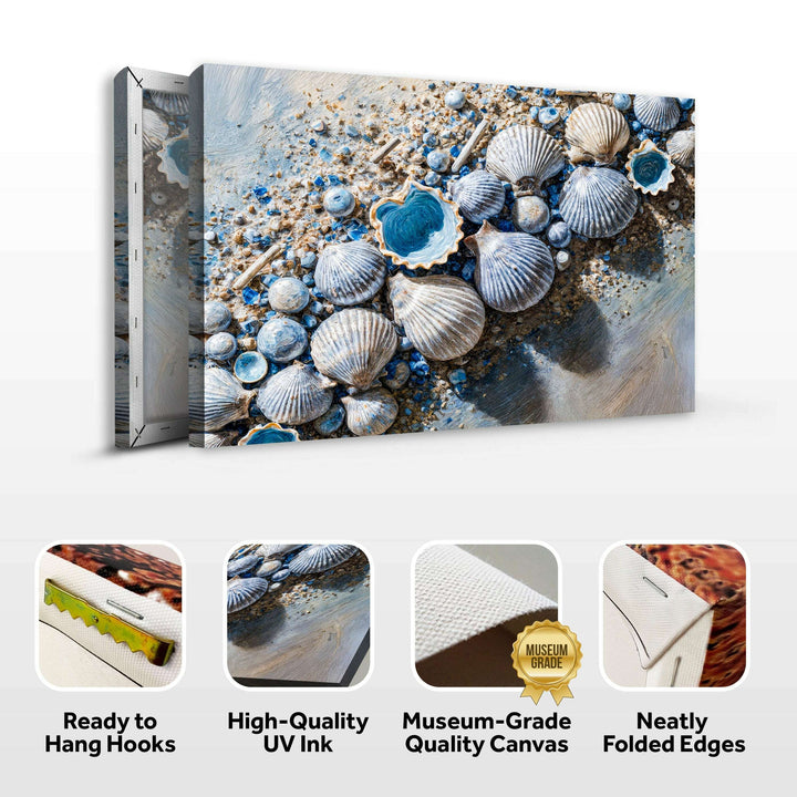 Sea Shells Modern Coastal Wall Art II