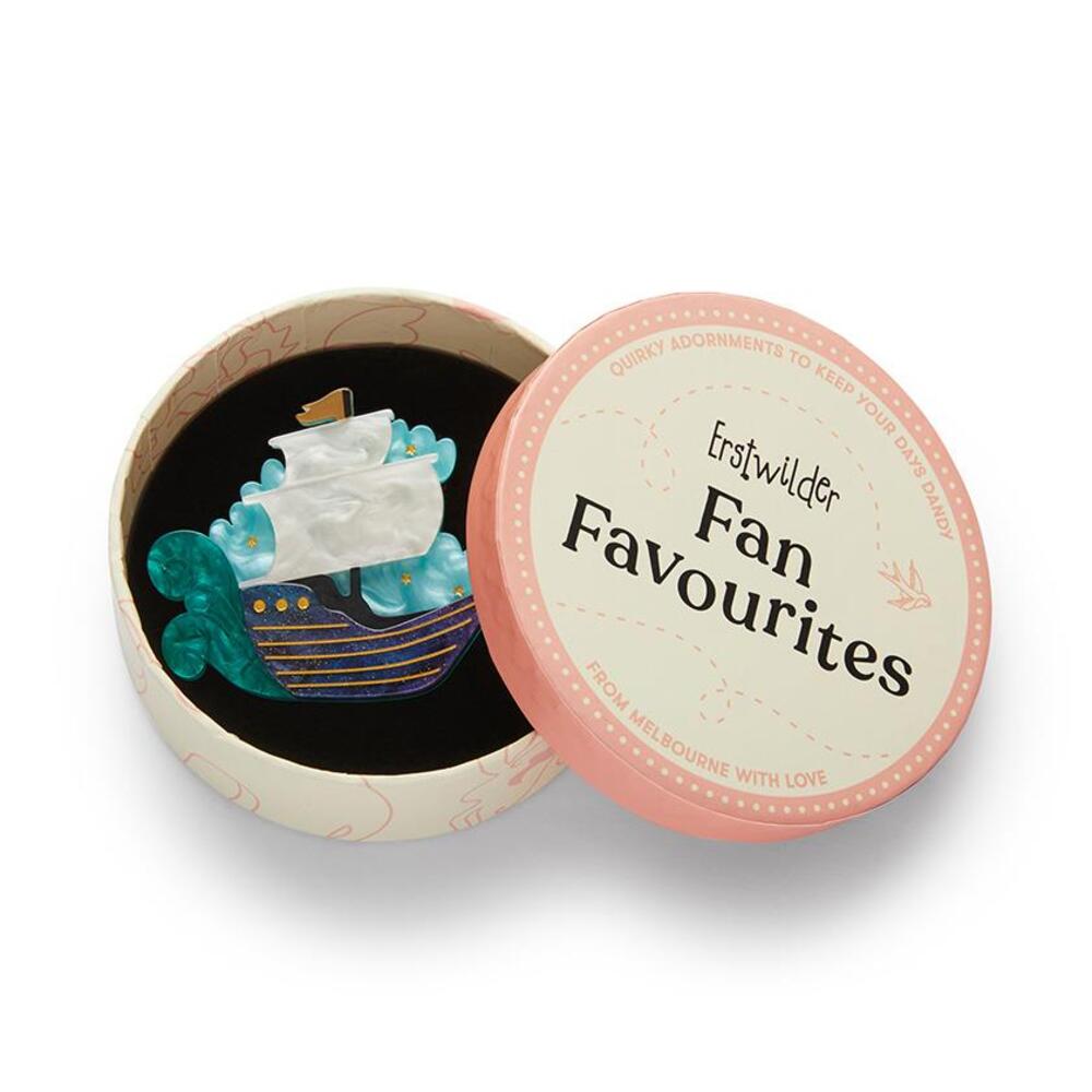 Seafarer Brooch by Erstwilder 2