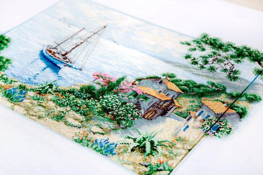 Seascape  B2343L Counted Cross-Stitch Kit