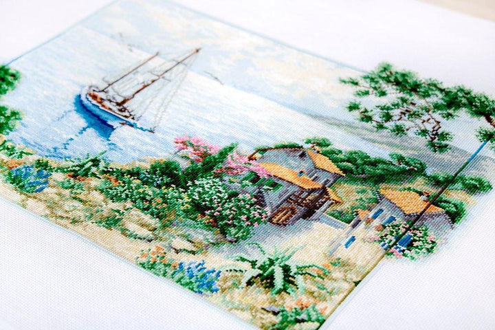 Seascape  B2343L Counted Cross-Stitch Kit