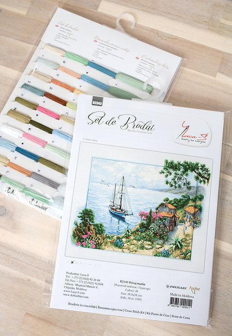 Seascape  B2343L Counted Cross-Stitch Kit
