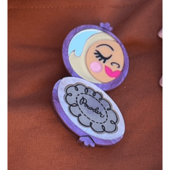 Secret Admirer Brooch LILAC by Asia Ellington x Lipstick & Chrome – view 5