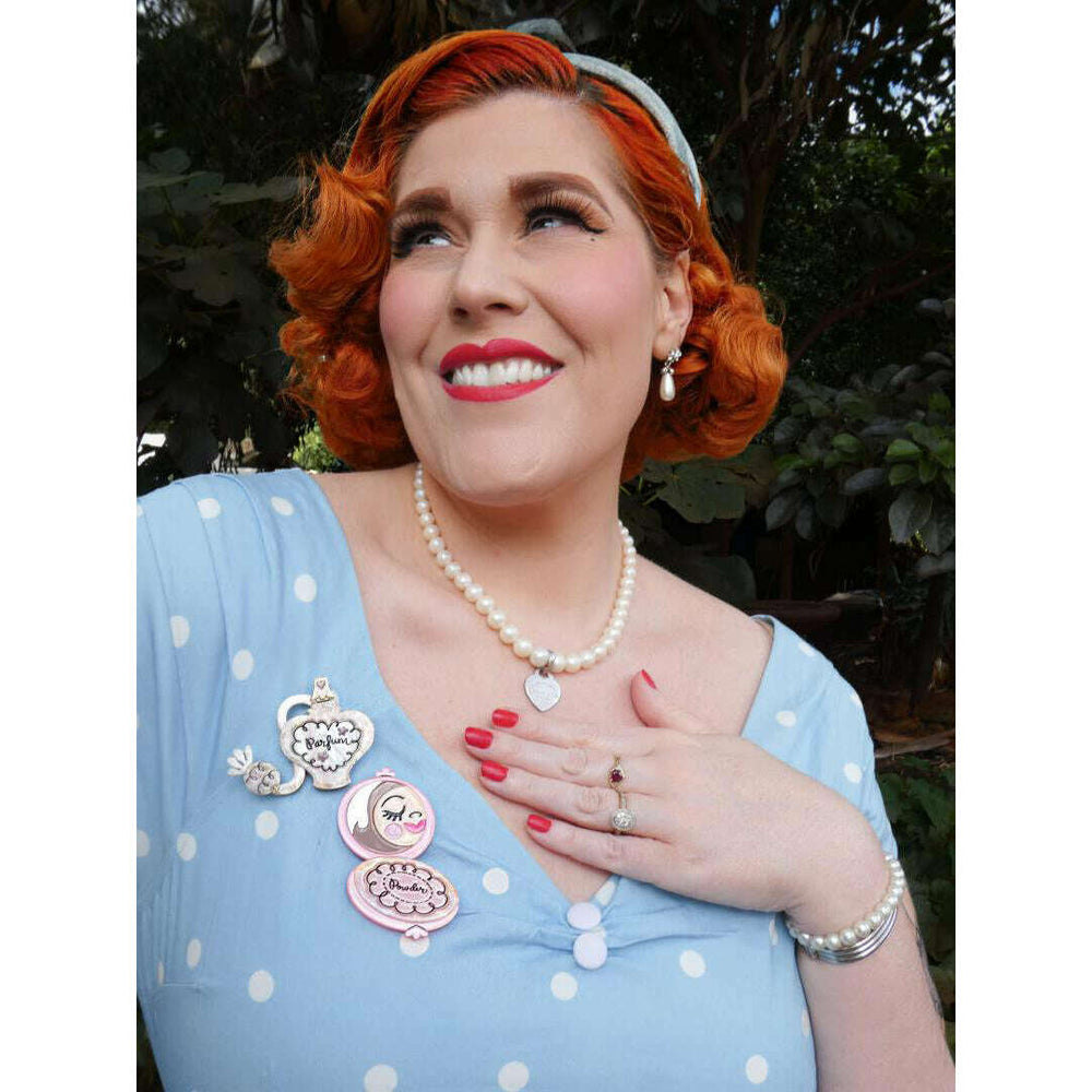 Secret Admirer Brooch PINK by Asia Ellington x Lipstick & Chrome – view 3