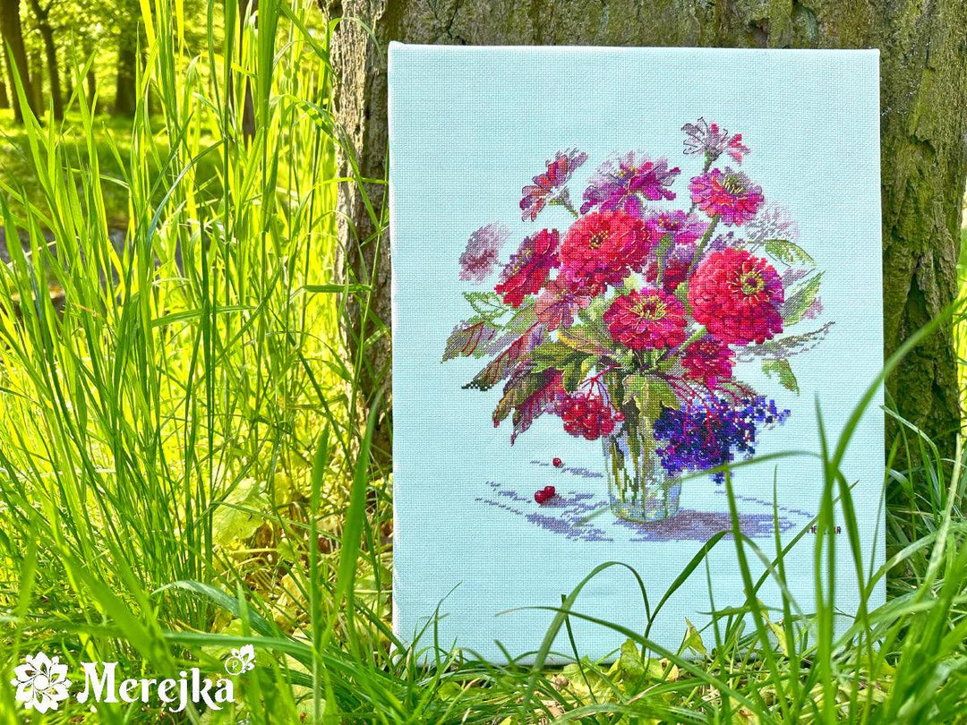 September Colour K-221 Counted Cross-Stitch Kit