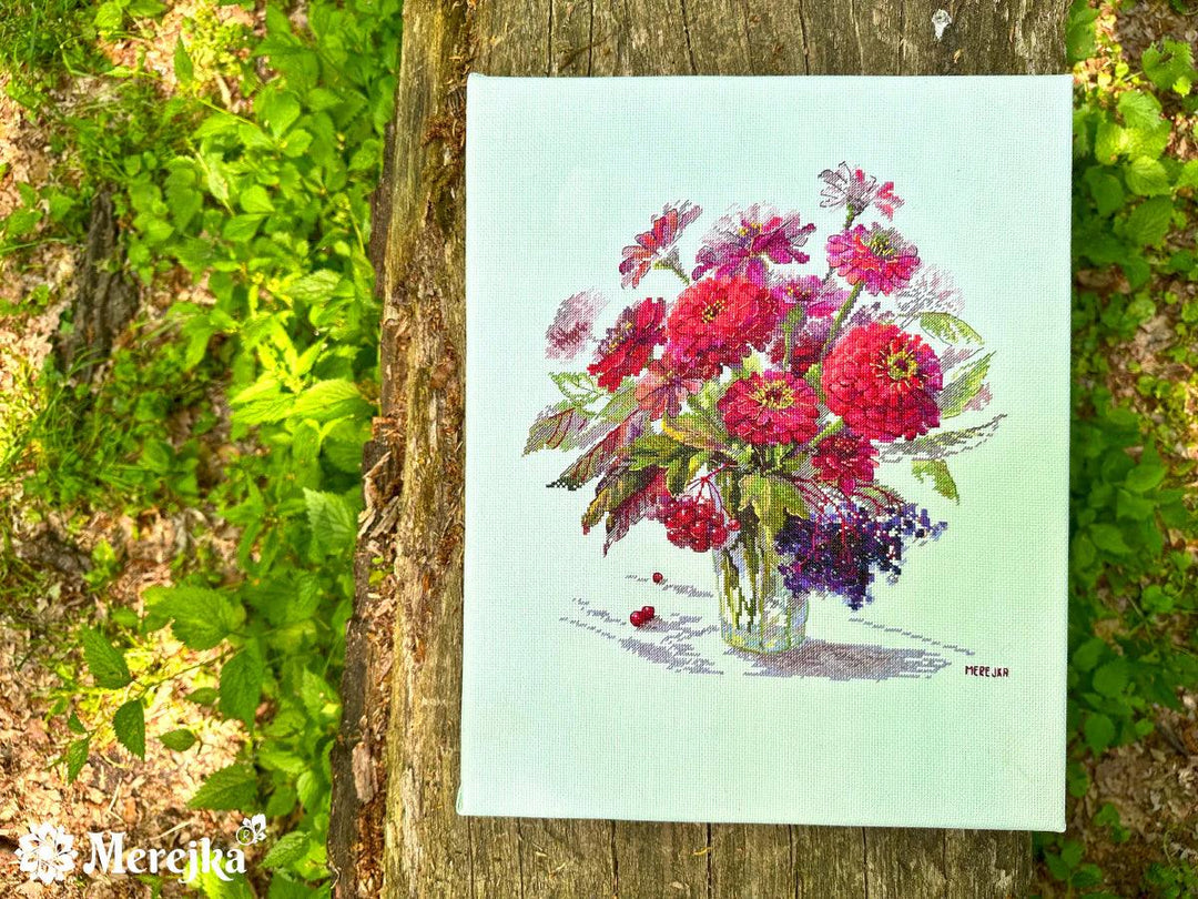 September Colour K-221 Counted Cross-Stitch Kit