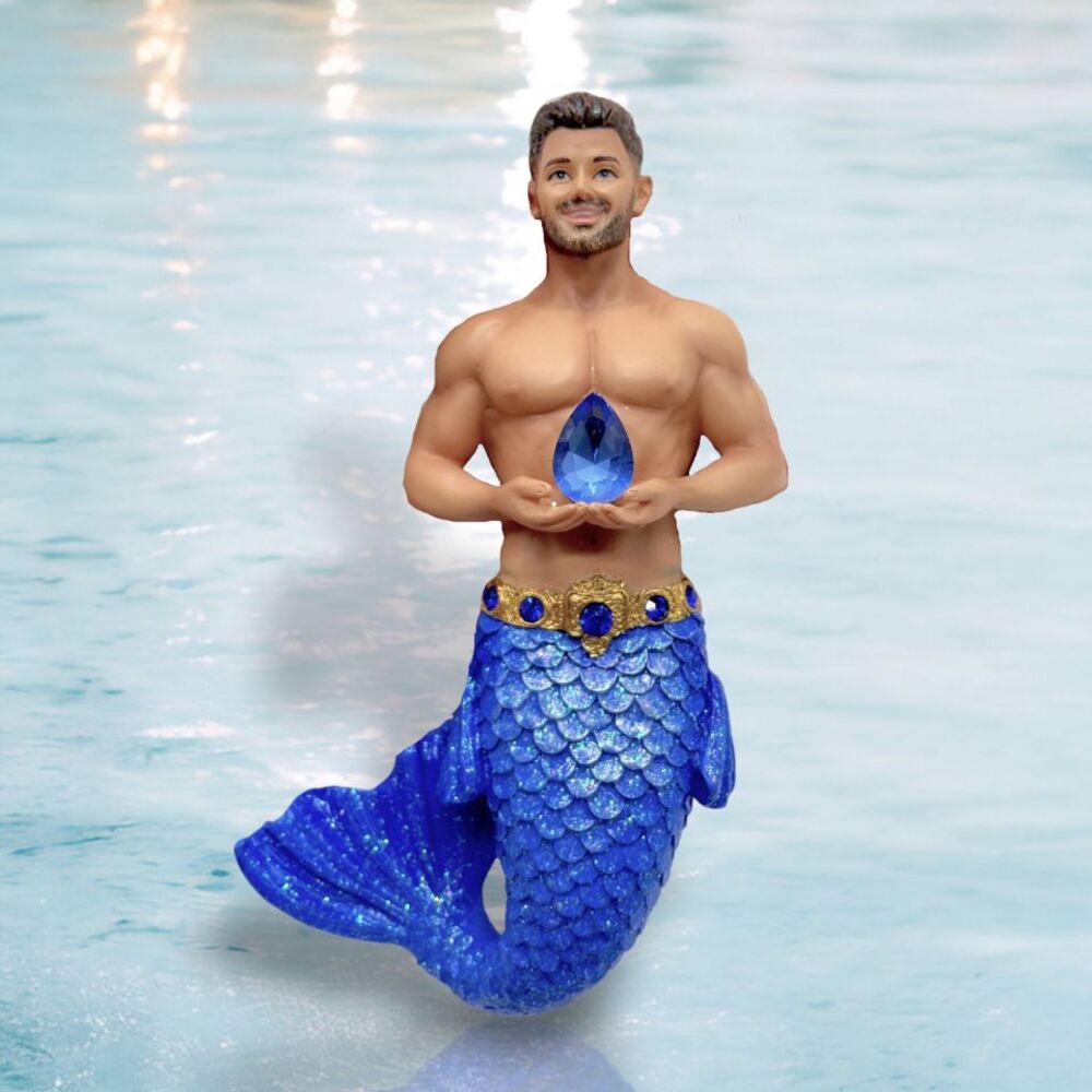 September - Sapphire Merman - Pre Order - In Stock Sept 2025 by December Diamonds 