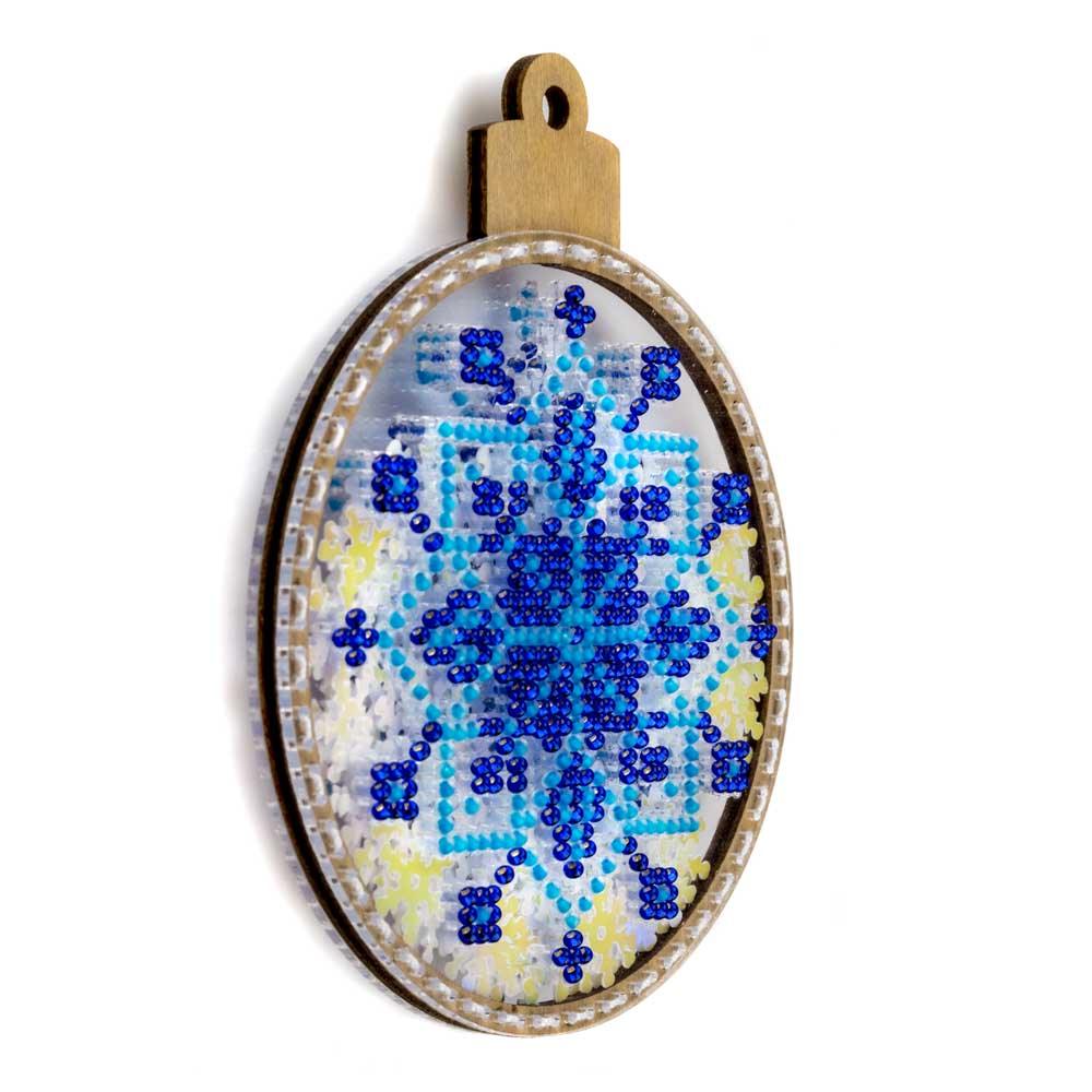 Set for embroidery with beads on a plastic base FLPL-063