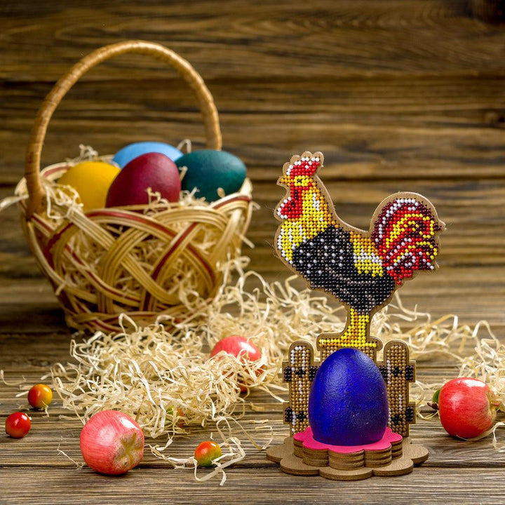 Set for embroidery with beads on wood FLK-333