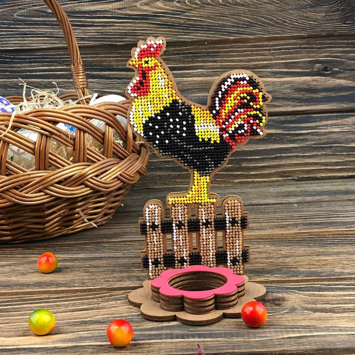 Set for embroidery with beads on wood FLK-333