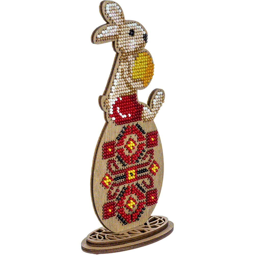 Set for embroidery with beads on wood FLK-430