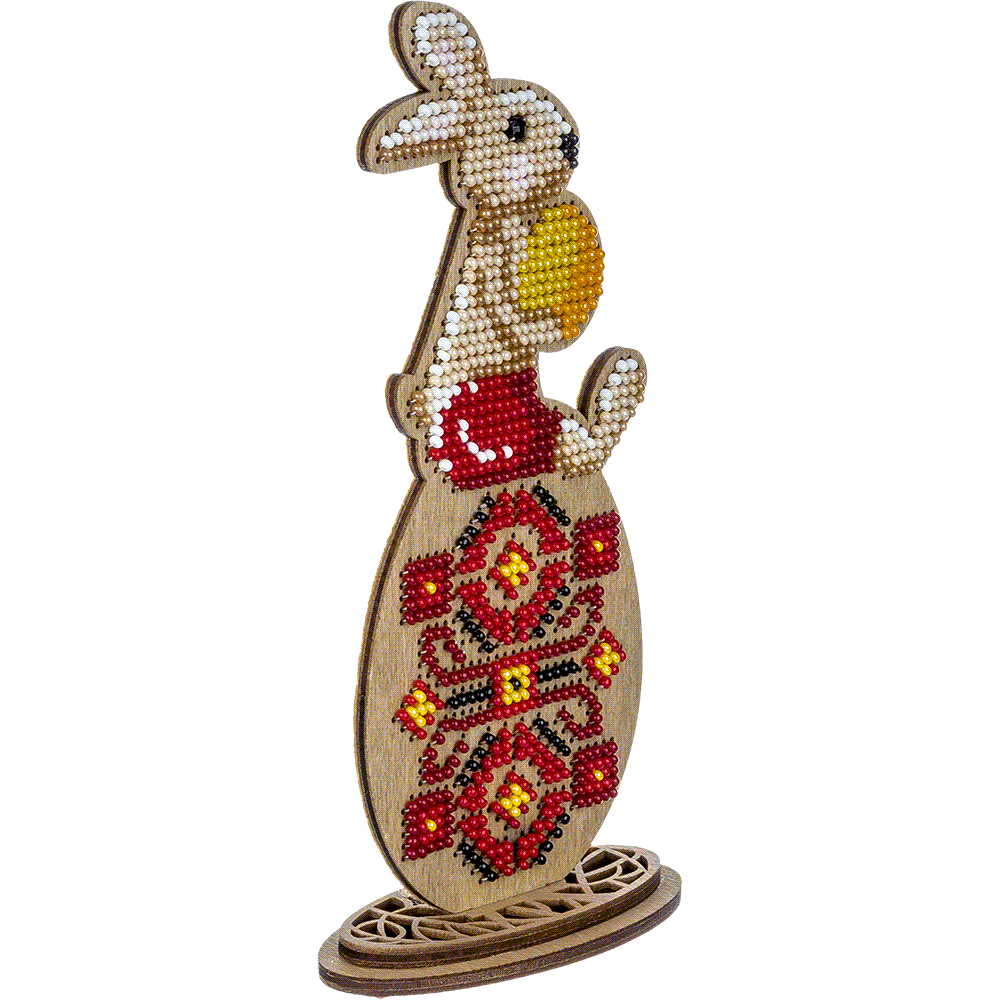 Set for embroidery with beads on wood FLK-430