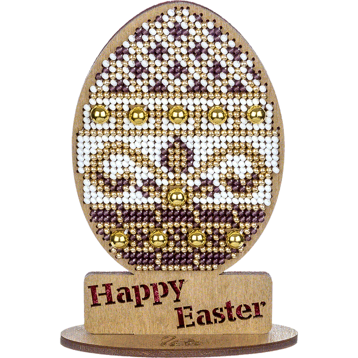 Set for embroidery with beads on wood FLK-435