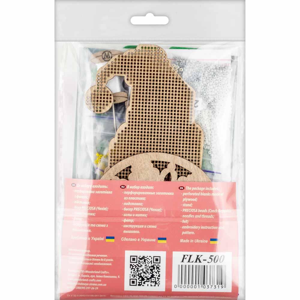 Set for embroidery with beads on wood FLK-500