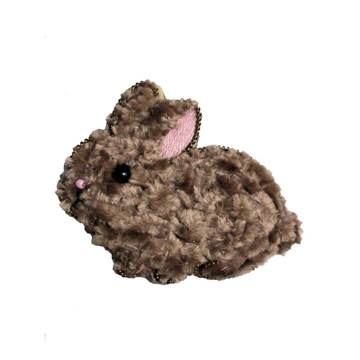 Set for making a brooch Crystal Art Cute bunny BP-377C