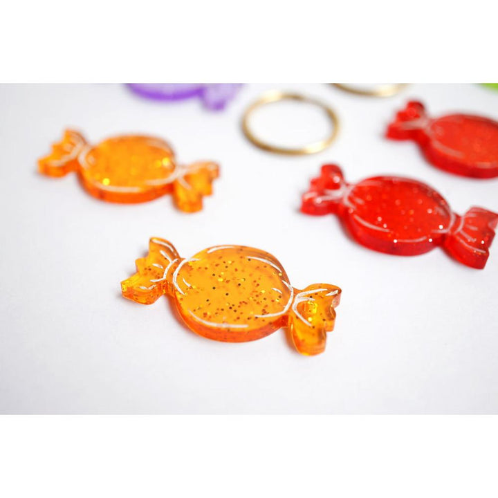 Set Of 4 Caramel Earrings by Laliblue 11