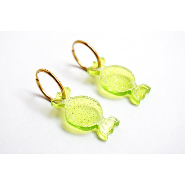 Set Of 4 Caramel Earrings by Laliblue 2